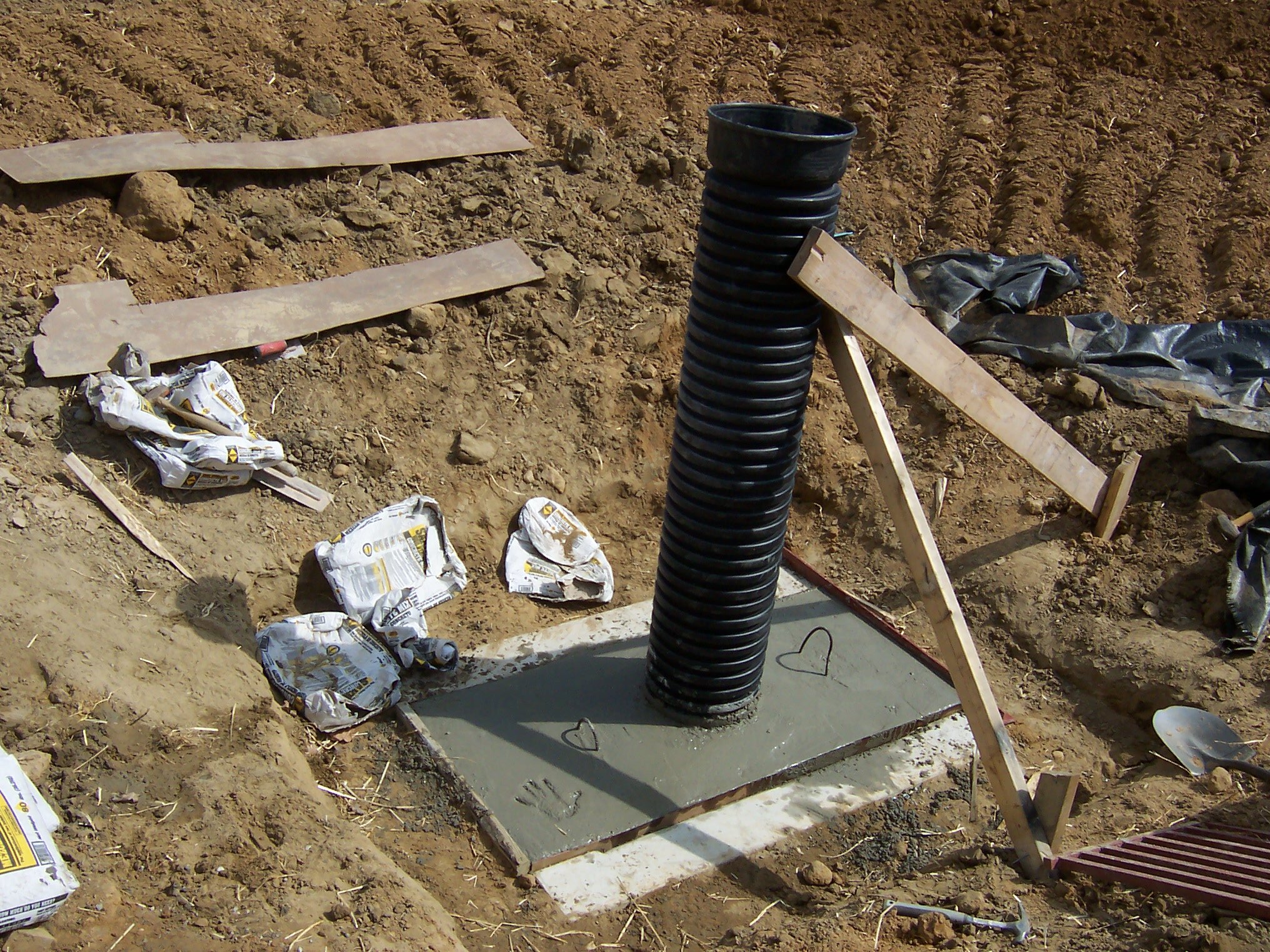 10 inch inlet drain