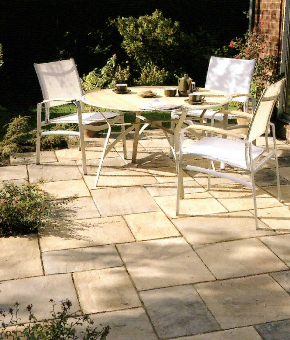 Bluestone patio