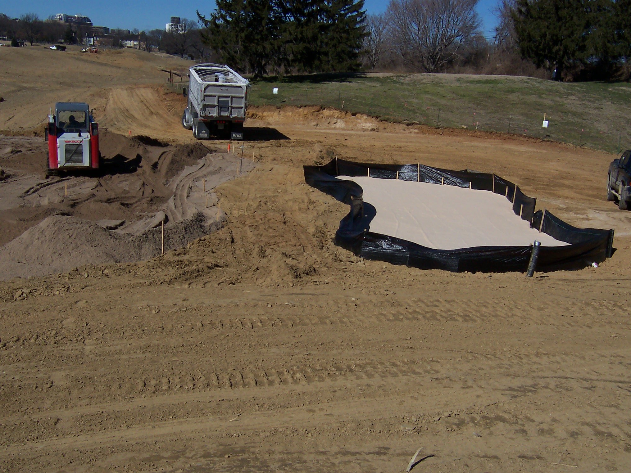 Grading greens mix of new green
