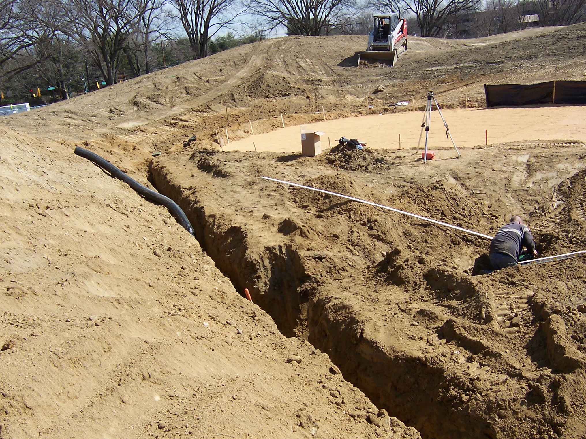 Green surround drainage