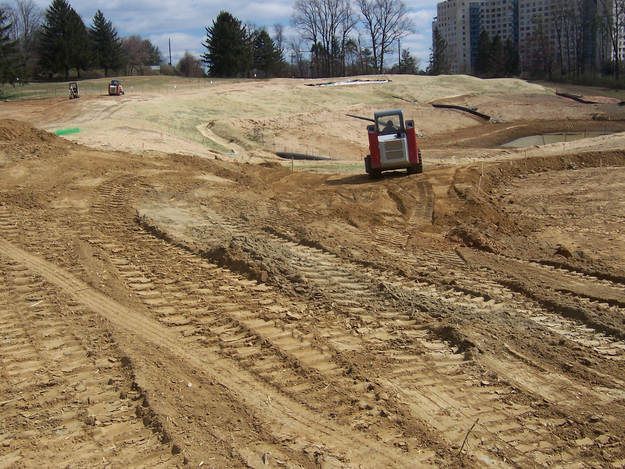 Pond construction